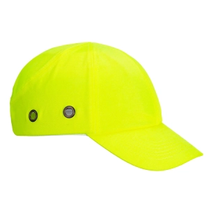 casquette anti heurt - jaune - portwest