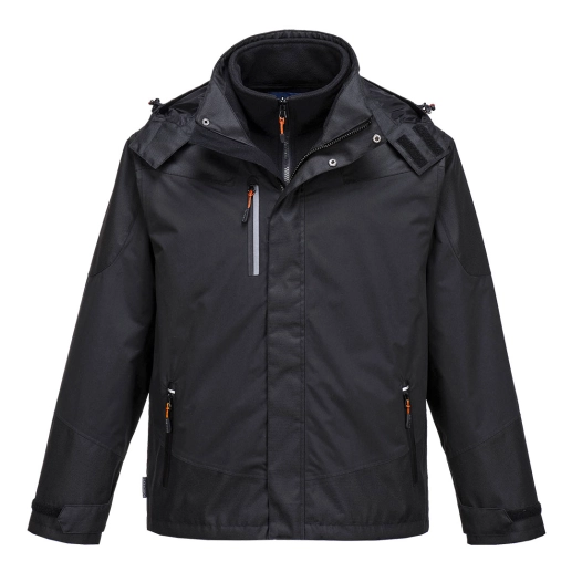 parka 3-en-1 radial - taille 5xl - noir - portwest
