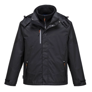 parka 3-en-1 radial - taille 6xl - noir - portwest