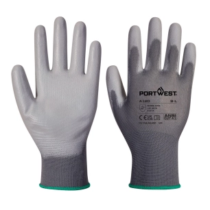 paume en pu pour distributeurs automatiques (288 paires) - taille s - gris - portwest