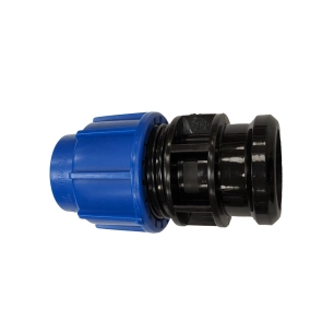 Raccord droit 16 bars femelle Ø32 mm - 1'1/4 - RAIN IRRIGATION