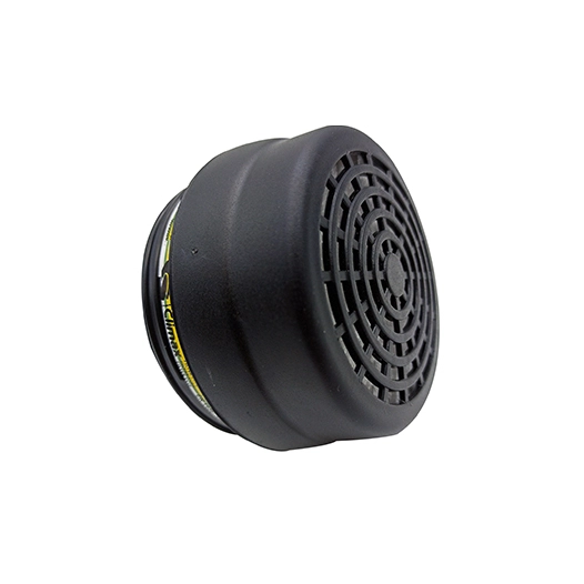 lot de 2 cartouches filtrantes avec fixation à baïonnettes pour demi-masque de protection 9809353. catégorie a1 b1 e1 k1 contre