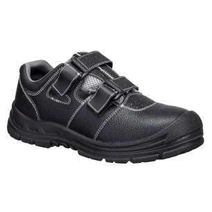 chaussure composite s1 esd sr fo - taille 43 - noir/gris - portwest