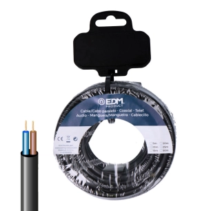 tuyau tubulaire vv-k06/1kv 2 x 2,50 mm² noir 5 m