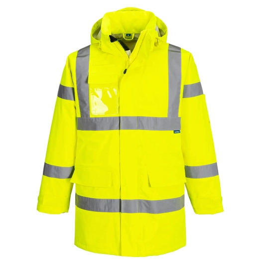 veste de pluie hi-vis extreme (3l) - taille xl - jaune - portwest