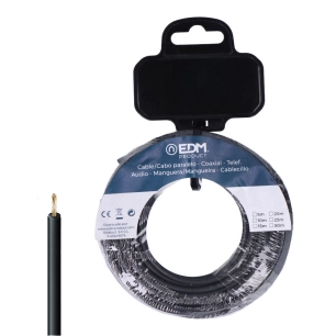 câble h07z1-k 6 mm² noir 20 m