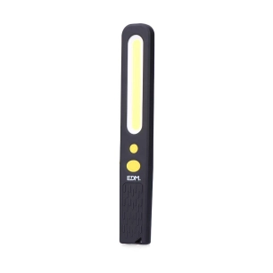 lampe de poche de travail spot 3 w / cob 5 w, mesure 37 x 16 x 241 mm