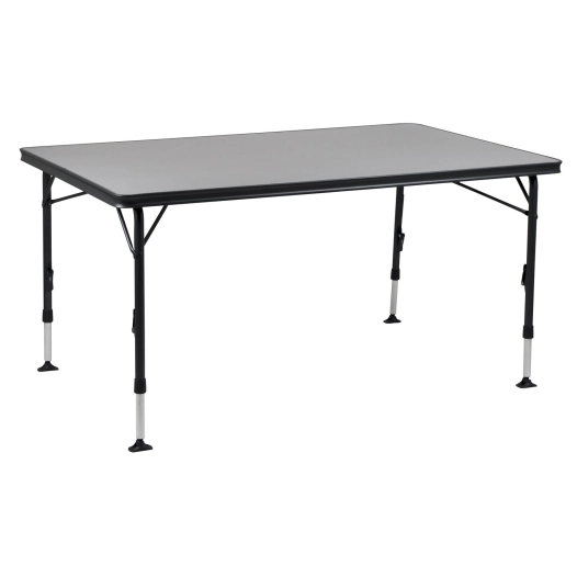 table rectangulaire grise ap-274 peinte 150 x 90 cm - crespo