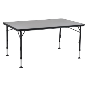 table rectangulaire grise ap-274 peinte 150 x 90 cm - crespo