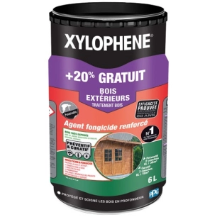 traitement bois extérieur 5 l +1 l sans propiconazole - xylophene
