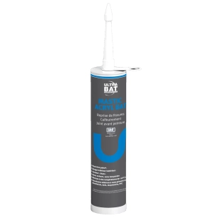 Mastic Acrylique ULTRABAT blanc 300ml - ULTRABAT