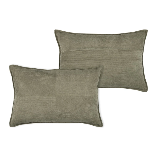 coussin dandy kaki 40x60cm - stof