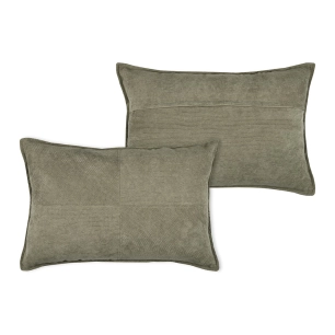 coussin dandy kaki 40x60cm - stof