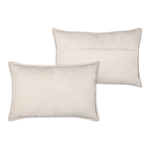 coussin dandy naturel 40x60cm - stof