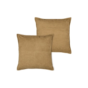 coussin dandy camel 45x45cm - stof
