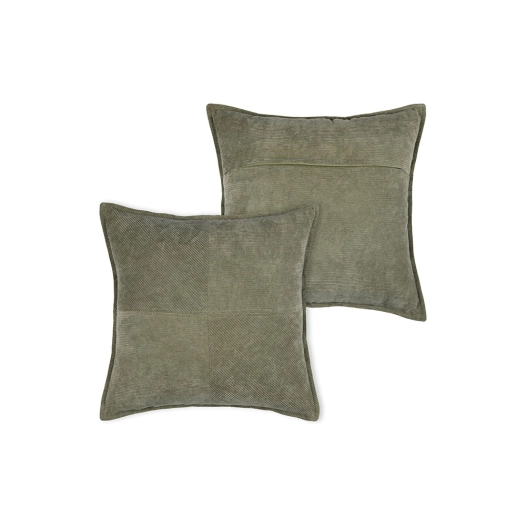 coussin dandy kaki 45x45cm - stof