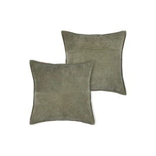 coussin dandy kaki 45x45cm - stof