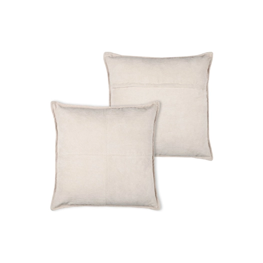 coussin dandy naturel 45x45cm - stof