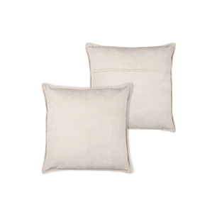 coussin dandy naturel 45x45cm - stof