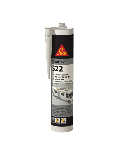 mastic polyuréthane sikaflex 522 cartouche 300 ml - sika