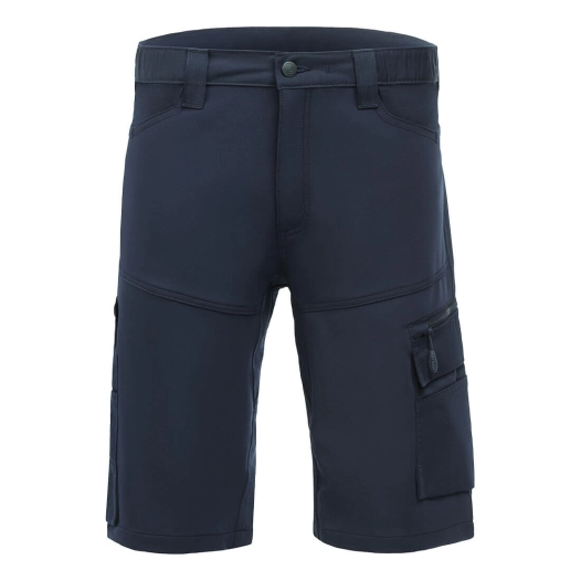 bermuda de travail stretch dx4 - taille 28 - tout en marine - portwest