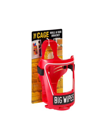 Support Mural BIG WIPES Organisation efficace pour lingettes et pulvérisateurs - BIG WIPES