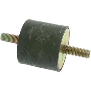 Silent bloc universel mâle/mâle - Ø: 50mm - Longueur: 45mm, Filet: M10 - Longueur filet: 27mm