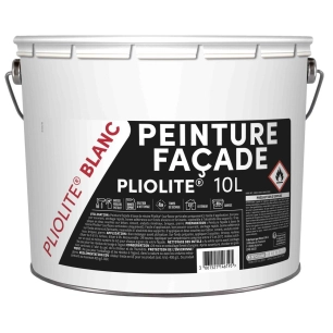 peinture façade pliolite 10l - tout dans le prix