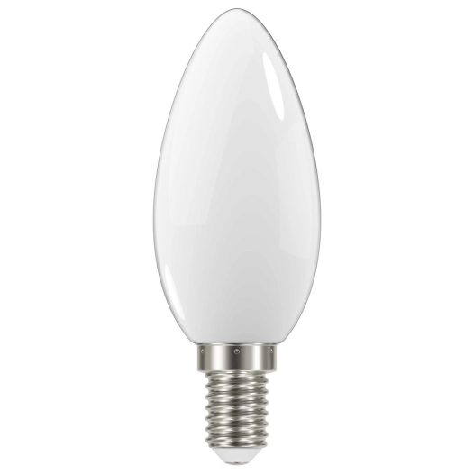 ampoule opaque flamme led e14 4 w blanc froid - prolight