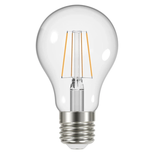 ampoule transparente classic poire led e27 7 w blanc chaud - prolight