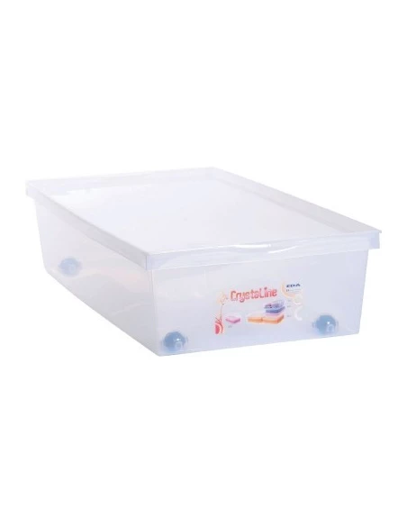 Boite dessous de lit 33 litres - 73 x 40 x 17,4 cm - EDA