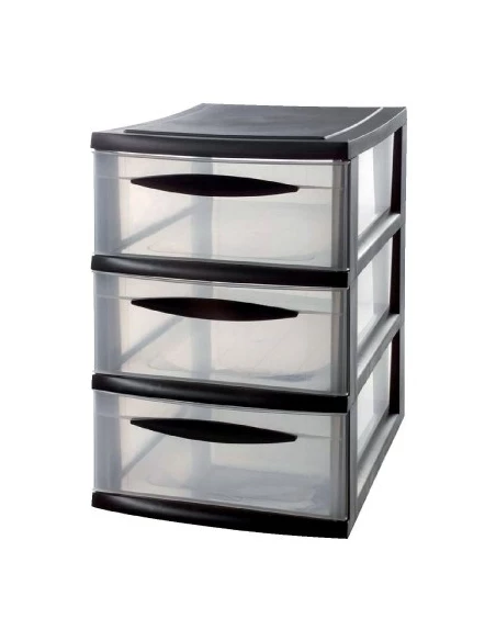 Module de rangement format a5 18 x 28 x 27,5 noir