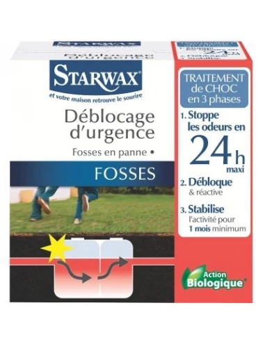 Déblocage d'urgence fosses bloquées boîte 200 g
