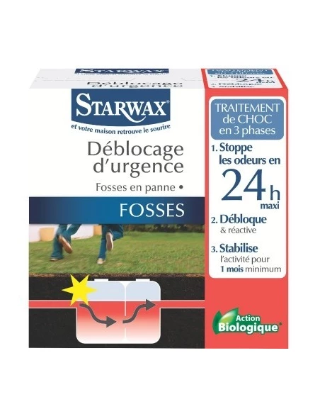 Déblocage d'urgence fosses bloquées boîte 200 g