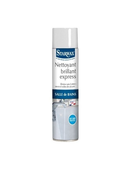 Nettoyant express salle de bains aérosol 600 ml - Starwax