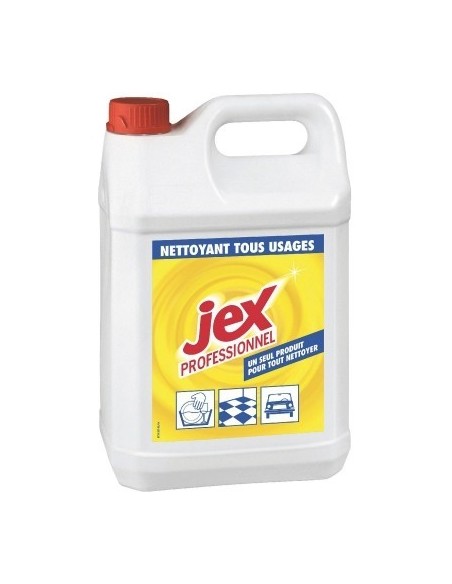 Nettoyant multi-usages flacon 5 litres - JEX