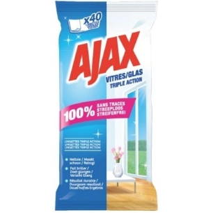 Nettoyant vitres 40 lingettes