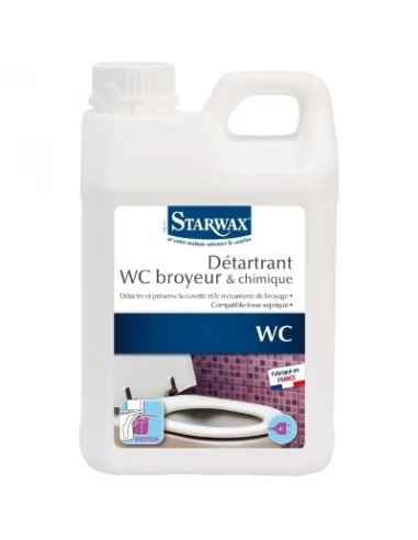 Détartrant wc broyeur flacon 2 litres - STARWAX