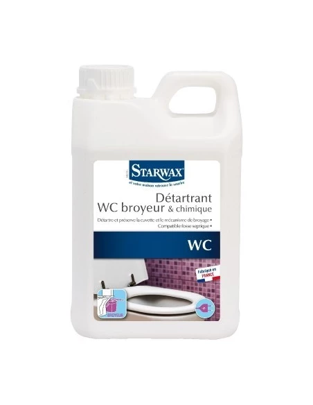 Détartrant wc broyeur flacon 2 litres - STARWAX
