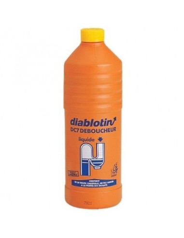 Déboucheur soude flacon 1 litre - DIABLOTIN