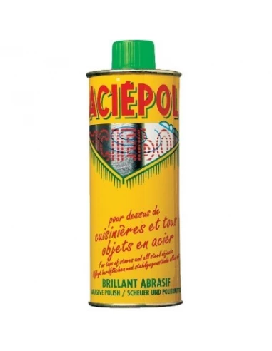 Aciepol blanc acier bidon 250ml