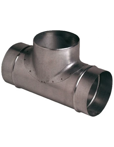 Té de ventilation galva 125mm - ALDES