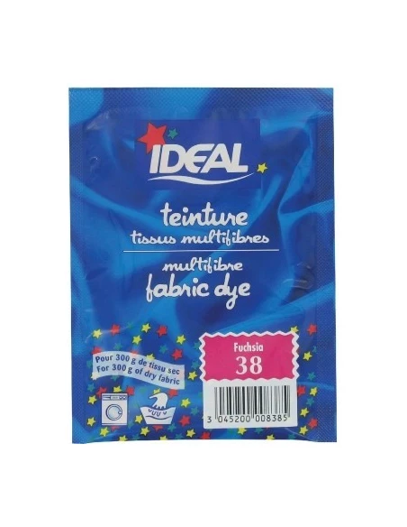 Teinture tissu main-machine fuchsia n°38