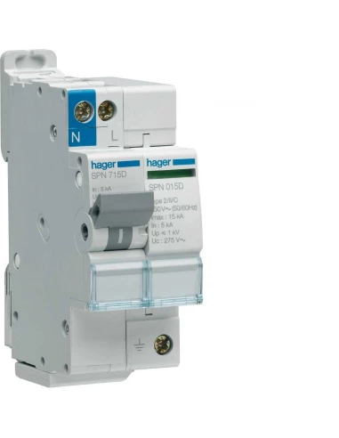 Parafoudre auto protégé débrochable 15ka