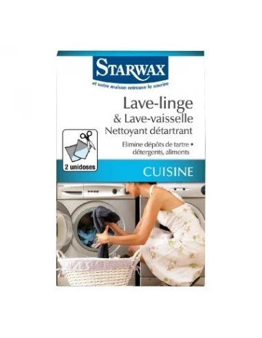 Nettoyant détartrant lave-linge & lave-vaisselle bg 2 x 75 g