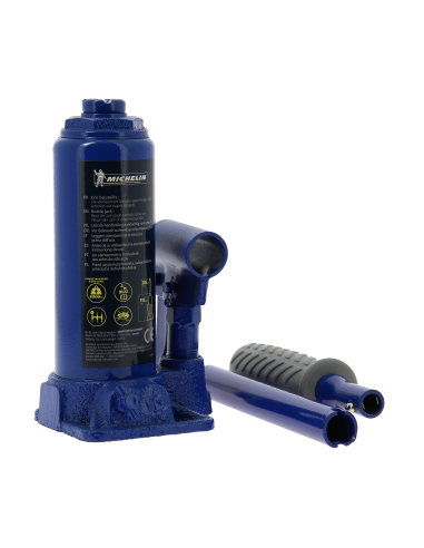 Cric Bouteille Michelin 3T Levage Puissant et Sécurisé - Michelin