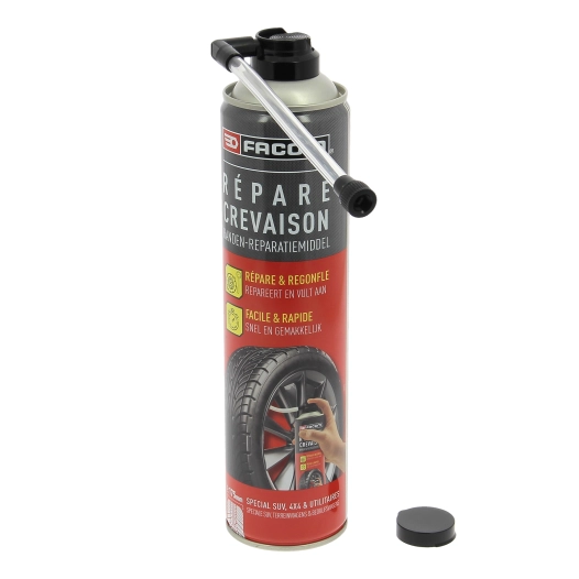 Bombe anti - Répare-crevaison 600ml - FACOM