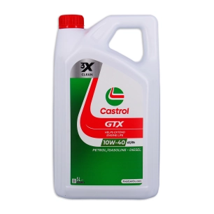 Huile moteur GTX 10W-40 A3/B4 5 Litres- CASTROL
