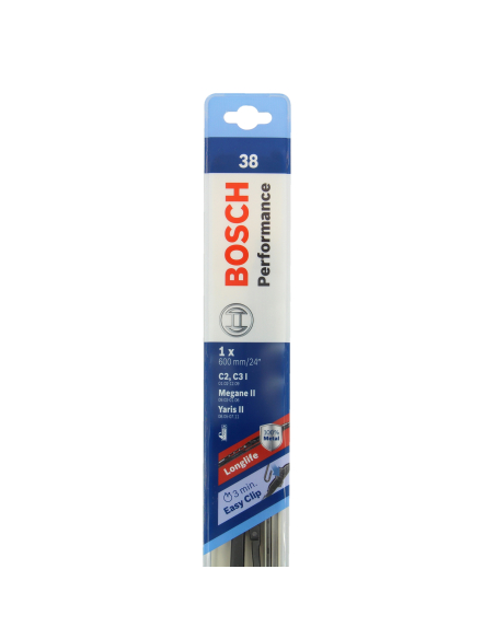 Balai Essuie-Glace Bosch 60cm Essuyage optimal, silence et durabilité Bosch. - BOSCH