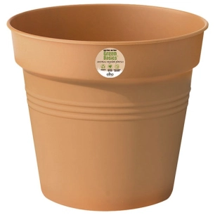 pot de culture green basics d.27cm terre cuite - elho